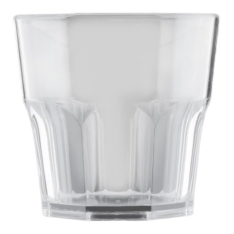 MONOUSO - Wiederverwendbares Durable Glas SAN MiniDrink Klar 160ml (96 Stück)