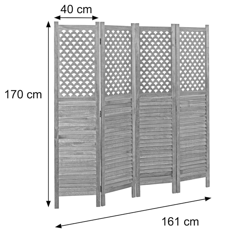 vidaXL Kamerscherm met 3 panelen massief paulowniahout wit, privacy scherm, kamerverdeler, kamer scherm, privacyscherm, ruimteverdeler, kamer verdeler