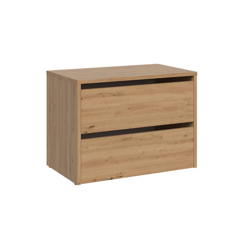 ibonto Schuhschrank Moderner Schuhkipper mit Grifflosem Design und Erweiterbarem Stauraum