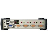 thumbnail of ATEN CS1734B Switch KVM VGA, PS/2-USB, audio, hub USB, 4 porte