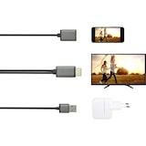 thumbnail of Renkforce USB-A-Stecker auf HDMI-Kabel mit USB-A-Buchse, 2 m