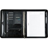 thumbnail of Alassio Ringbuchmappe A4 MASSA Lederimitat Aktenmappe Businessmappe Konferenzmappe schwarz 30065