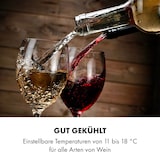 thumbnail of Klarstein Bellevin 8 Uno Weinkühlschrank 23 Liter 11-18 °C LED Touch SingleZone Schwarz