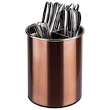 thumbnail of APS bestekbak, draaibaar Ø 13 cm, H: 16,5 cm RVS, polypropyleen