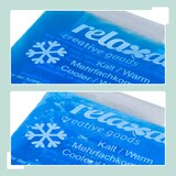 thumbnail of Relaxdays Kühlpads, 5er Set, 4 Größen, Kalt Warm Kompressen, mikrowellengeeignet, Gel Kühlkompressen, Kühlpacks, blau