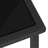 thumbnail of Set Da Pranzo Da Giardino 3 Pz In Polyrattan Nero