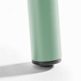 thumbnail of Tavolo rotondo da terrazza e 6 poltrone in acciaio verde salvia - Oviala