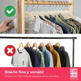 thumbnail of Percha Terciopelo con Pinzas | Color Beige | Antideslizantes y Resistentes | Perchas para Ropa | 24 Unidades
