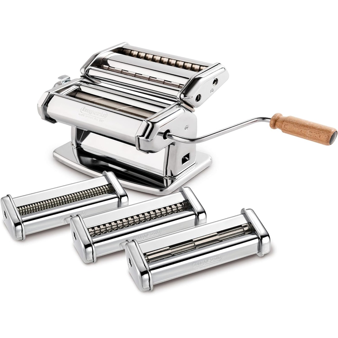 Imperia - La Fabbrica della Pasta Gourmet - Set Regalo con elegante imballaggio in cassa di legno