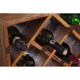 thumbnail of FineBuy Weinregal FB50958 Flaschenregal Holz Weinflaschenhalter massiv Holzregal
