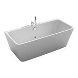 thumbnail of Whirlpool weiß Badewanne Sprudelwanne Sprudelbad Whirlwanne Massagewanne Düsen LED Badezimmer Badausstattung Badzubehör Vallerie Jet-Line