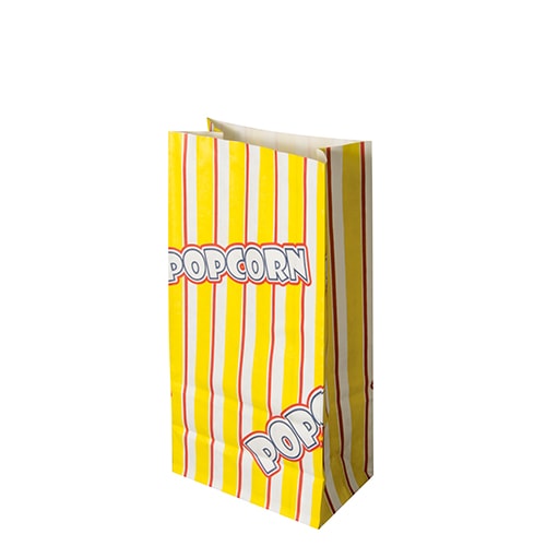 PAPSTAR, Popcorn zak, Ersatz papier 1,3 l 20,5 cm x 10,5 cm x 6 cm "Popcorn" vetvrij
