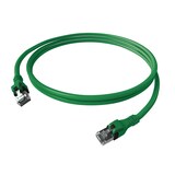 thumbnail of EasyLan DualBoot PushPull IP20 Patchkabel, Cat.6A (Class EA), S/FTP, grün, 1,5 m