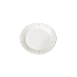 thumbnail of 100 flache Pappteller weiß rund Durchmesser 15 cm