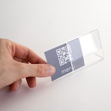 thumbnail of Danieli Store | Expositor de Mesa en metacrilato‎ | Porta Precios Inclinado, Visible de una Cara en Forma de L (7x5 cm - 12 Uds.)