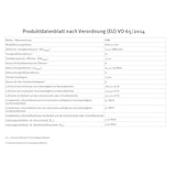 thumbnail of PKM Kopffreihaube KHS20-60H 60cm Glas schwarz A+ Dunstabzugshaube Touch Control