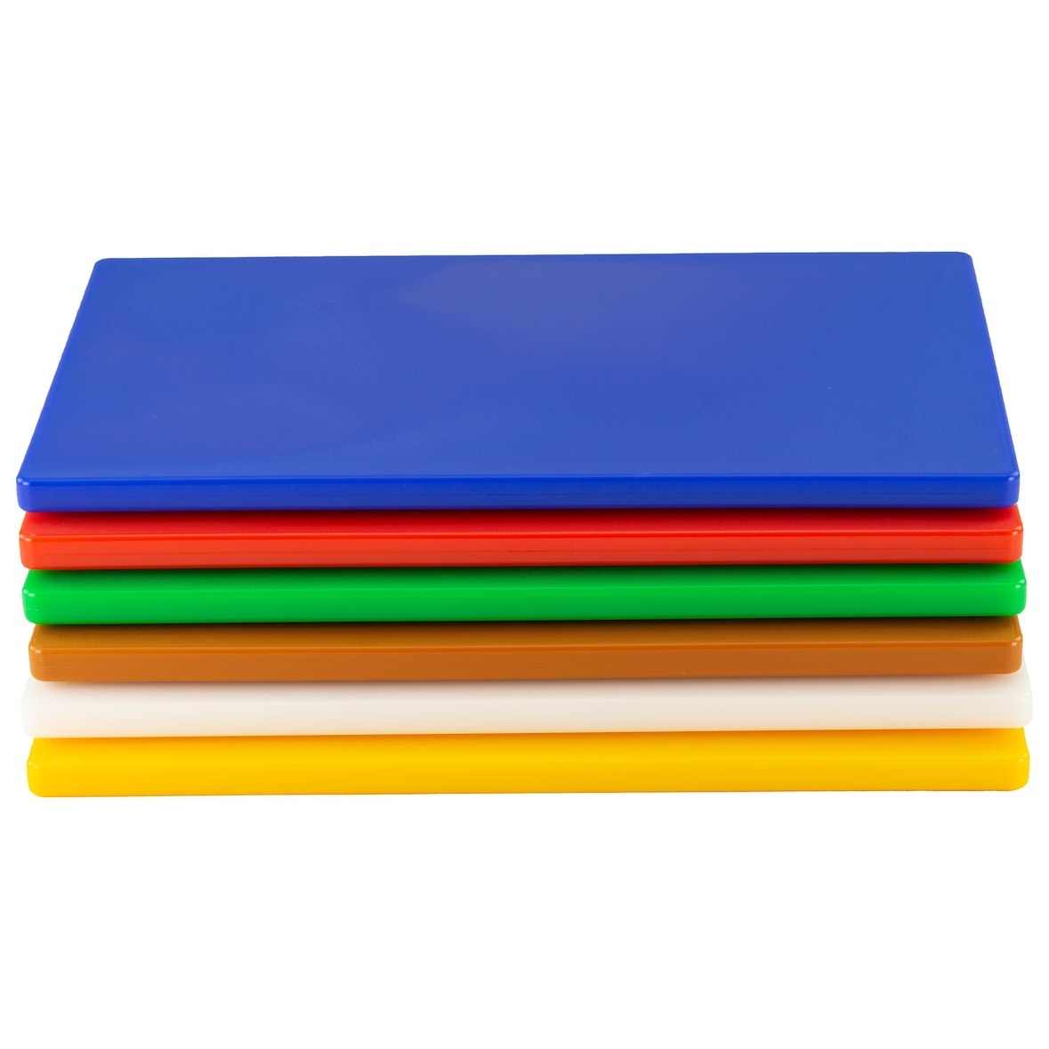 GN 1/1 Profi Schneidebrett Komplettset HACCP Konzept Blau, Rot, Grün, Braun, Weiß,  Gelb