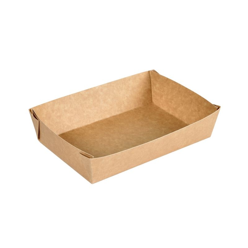 300x DUNI Viking Brick Box 1100 ml Braun ungeteilt