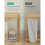 thumbnail of Helloshop26 - Cesto para ropa sucia con 4 compartimentos cesto de bambú para ropa sucia capacidad de 200 litros con estante y 12_0007979