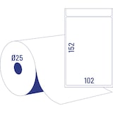 thumbnail of Avery Zweckform Versandetiketten TD8050-25 ws 475 St 2 Ro./Pack.