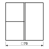 thumbnail of Jung Tastensatz 3fach LC 403 TSA 226 LC403TSA226