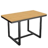 thumbnail of Merax Modulaire tuinloungeset 6-delig, verstelbare rugleuning, 2-in-1 bank & Liegefläche, met tafel & salontafel, grijs