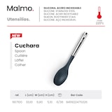 thumbnail of IBILI Malmo - Cuchara de Servir en Silicona con Mango de Acero Inoxidable