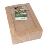 thumbnail of PAPSTAR, Gebaksdozen met deksel hoekig 10 cm x 32 cm x 12 cm met PLA venster