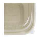 thumbnail of MONOUSO - Verpackungen Zuckerrohr mit Deckel 750ml 190x190x80mm (90 Stück)