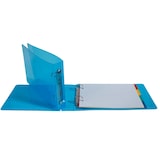 thumbnail of Exacompta - Réf. 51092E - Carton de 10 classeurs PP pour fiches bristols - 2 anneaux 25mm - Dos 35mm - Dimensions 16,5x24cm - Bleu