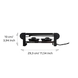 thumbnail of Boska Raclette Mini 220V / auch als Gourmet / Edelstahl / Kunststoff / Stahl / Schwarz / 293 x 105 x 100 mm