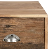 thumbnail of WOMO-DESIGN Couchtisch Surabaya Ø70×35 cm, Akazienholz, Natur/Nickel-Finish, Unikat, rund