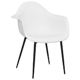 thumbnail of Sillas de comedor 6 unidades blancas PP