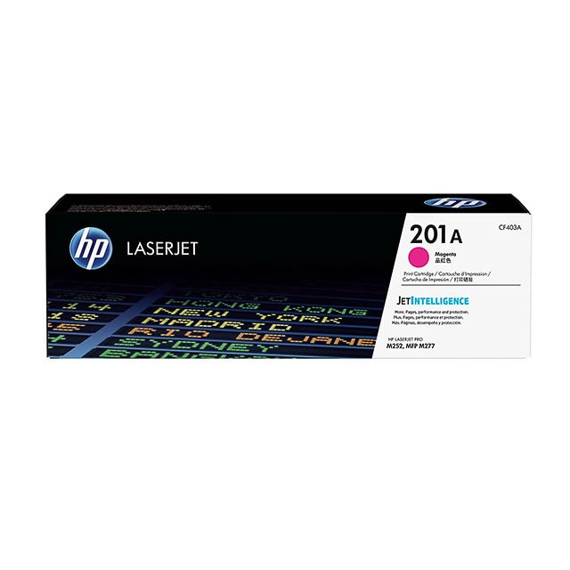 HP CF403A Cartouche de Toner Magenta Originale - 201A