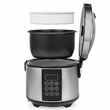 thumbnail of TRISTAR Arrocera digital y Multicooker, 1.5 L, Protección contra ebullición en seco, 7 programas, Pantalla LCD, Temporizador digital, 500 W