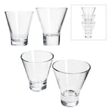 thumbnail of YPSI 12x Dessertgläser Glas 150ml & 170ml konisch stapelbar Dessert Snacks Shots
