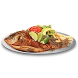 thumbnail of aro Dienblad, roestvrij staal, 45 x 31 x 2.2 cm, ovaal, zilver