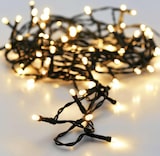 thumbnail of WellHome - Lichterkette mit 80 warmweißen LEDs mit 8 Funktionen und Timer - 3 Meter
