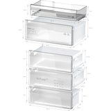 thumbnail of Bosch Elettrodomestici, Serie 4, Frigorifero combinato da libera installazione, 203 x 70 cm, Inox look KGN497LDF