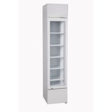 thumbnail of METRO PROFESSIONAL Schlanker Getränkekühlschrank GSC2133, Metall/Glas, 39 x 47.5 x 188 cm, 133 L, statische Kühlung, 200 W, mit Schloss, weiß