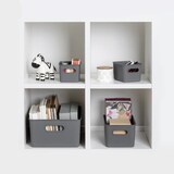 thumbnail of TATAY Baobab - Set de 2 Cajas Organizadoras 15L con Tapa en Plástico PP05. Gris Antracita