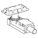 thumbnail of Geberit Rohbauset CleanLine Ø 50 mm Duschrinne, Höhe 90–220 mm