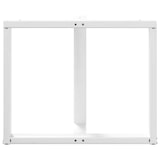 thumbnail of vidaXL Esstischbeine T-Form 2 Stk. Weiß 100x35x(72-73) cm Stahl