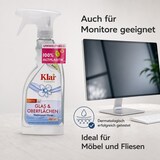 thumbnail of KLAR Glas- und Oberflächenreiniger 500ml ohne Duft mit Schaumsprayer