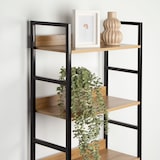thumbnail of Max Home Prateleira de madeira 4 prateleiras 60x28x126 cm