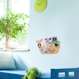 thumbnail of Securit® Tableau en liège silhouette de baleine, inclut des épingles