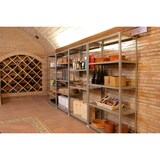 thumbnail of SimonRack Estantería Metálica con tornillos 900x800x500 mm, 3 Alturas, 100 kg de Punto Flexión, Antracita - Comfort