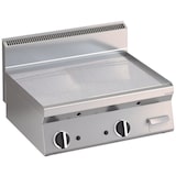 thumbnail of Gas Grillplatte glatt Edelstahl mit 2 Heizzonen Tischgerät