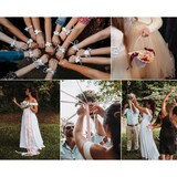 thumbnail of 100mm Satinband 10m Schleifenband Geschenkband Dekoband Stoffband Breit Hellblau