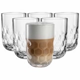 thumbnail of Leonardo GOCCE Latte Macchiato Glas (1) 390 ml 6er Set